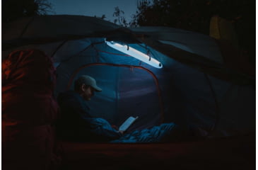 Image of LuminAID Solar Beam With Phone Charger, White, 0196-0700