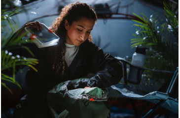 Image of LuminAID Survivor Solar Lantern w/Dual Phone Charger, White, 0196-0350