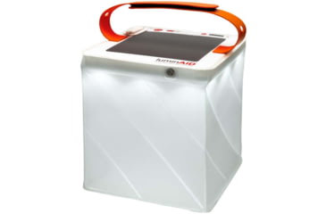 Image of LuminAID Survivor Solar Lantern w/Dual Phone Charger, White, 0196-0350