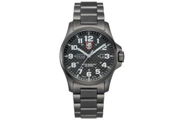Image of LUMINOX Atacama Field Day Date Watch, Black Carbon/ Gray, 45mm A.1922