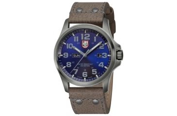Image of LUMINOX Atacama Field Day Date Watch, Blue/Gray, 45mm A.1923