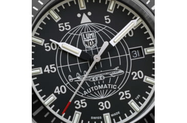 Image of Luminox Constellation Automatic 9600 Series Watch, Black/Black, 42mm, XA.9601