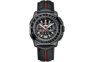 Image of LUMINOX F-22 Raptor Watch w/ Black Buckle, Black/Silver, 44mm A.9278