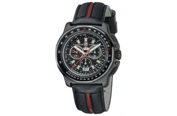 Image of LUMINOX F-22 Raptor Watch w/ Black Buckle, Black/Silver, 44mm A.9278