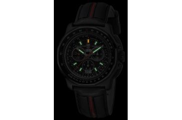 Image of LUMINOX F-22 Raptor Watch w/ Black Buckle, Black/Silver, 44mm A.9278