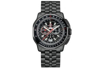 Image of LUMINOX F-22 Raptor Watch w/ Signature Buckle, Black/Silver, 44mm A.9272
