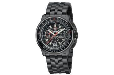 Image of LUMINOX F-22 Raptor Watch w/ Signature Buckle, Black/Silver, 44mm A.9272