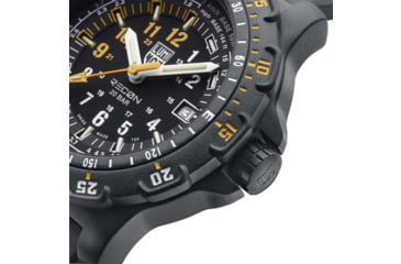Image of Luminox RECON Point Man 8820 Series Heritage Analog Watch, 45mm Case Diameter, Carbonox Bezel, Black Rubber Strap, XL8825HSET