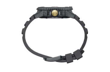 Image of Luminox Master Carbon SEAL Military Dive Watch, Black/Gold, 46mm, XS.3805.NOLB.SET
