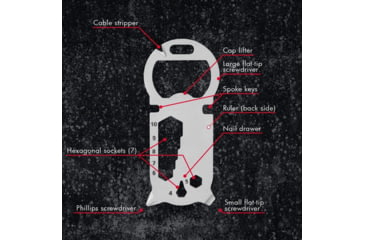 Image of Luminox Multi-tool, Silver, 74x31mm, JAC.L054.SKC