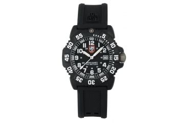 Image of LUMINOX Navy Seal Colormark Watch, Black/White, 38mm A.7051