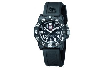 Image of LUMINOX Navy Seal Colormark Watch, Black/White, 38mm A.7051