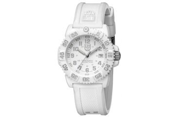 Image of LUMINOX Navy Seal Colormark Watch, White/White, 38mm A.7057.WO