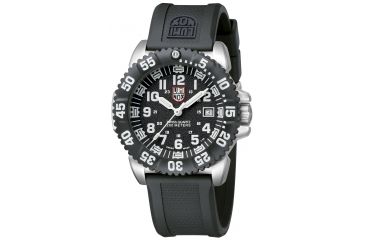 Image of LUMINOX Navy Seal Steel Colormark Watch, Black/White, 44mm A.3151