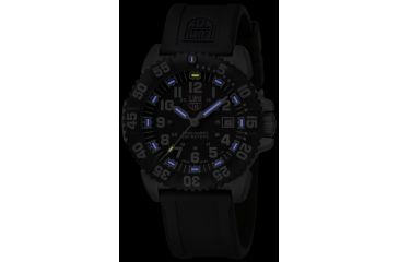 Image of LUMINOX Navy Seal Steel Colormark Watch, Black/White, 44mm A.3151
