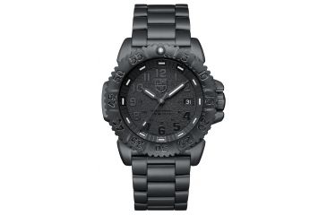 Image of LUMINOX Navy Seal Steel Colormark Watch, Black/Dk Grey, 44mm A.3152.BO
