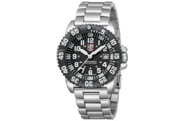 Image of LUMINOX Navy Seal Steel Colormark Watch, Black/White, 44mm A.3152