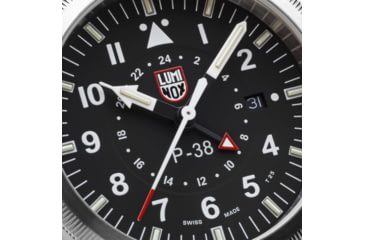 Image of Luminox P-38 Lightening 9520 Series Watch, Black/Silver, 42mm, XA.9522