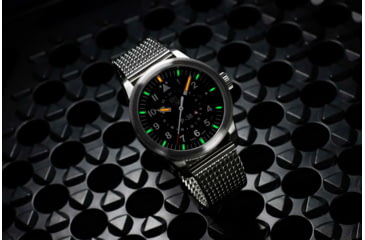 Image of Luminox P-38 Lightening 9520 Series Watch, Black/Silver, 42mm, XA.9522