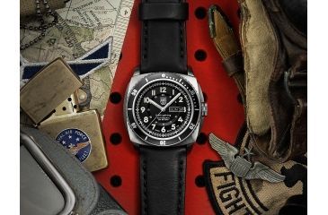 Image of LUMINOX P-38 Lightning Automatic Watch, Black/Ivory, 44mm A.9401