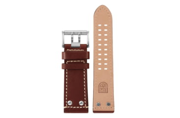 Image of Luminox Watches Brown Genuine Leather Strap, 23mm, brown-genuine-leather-strap-23mm