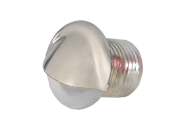 Image of Lumitec Aruba LED Courtesy Non-Dimming Light, Polished SS Finish, Blue, 101145