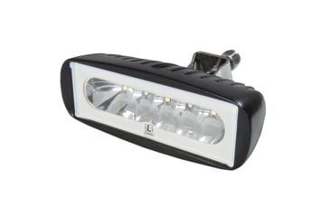 Image of Lumitec Caprera2 1000 Lumens LED Dimming Floodlight, Black Finish, White/Blue, 101217