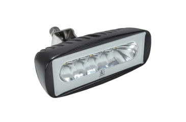 Image of Lumitec Caprera2 1000 Lumens LED Dimming Floodlight, Black Finish, White/Red, 101218