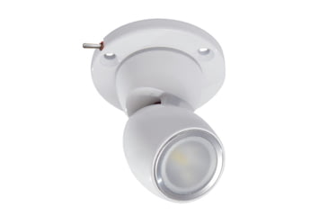 Image of Lumitec GAI2 333 Lumens Heavy-Duty Base Dimming Light w/ Built-In Switch / White Housing, Warm White, 111929