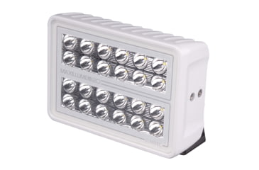Image of Lumitec Maxillume H120 12000Lumens LED Trunnion Mount Flood Dimming Light w/ White Housing, White, 101346