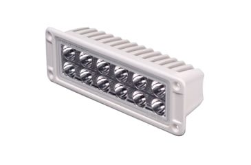 Image of Lumitec Maxillume H60 6000 Lumens LED Flush Mount Flood Dimming Light w/ White Housing, White, 101336
