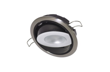 Image of Lumitec Mirage 305 Lumens LED Positionable Down Dimming Light w/ Bezel, Polished Bezel, Spectrum RGBW, 115117