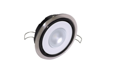 Image of Lumitec Mirage 305 Lumens LED Positionable Down Dimming Light w/ White Dimming/ Red/Blue Non-Dimming / Bezel, Polished Bezel, 115118