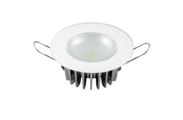 Image of Lumitec Mirage 380 Lumens LED Flush Mount Down Light w/ Red/Blue Non Dimming / White Dimming, Glass Finish, 113198