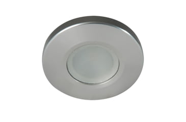 Image of Lumitec Orbit 210 Lumens LED Flush Mount Down Non-Dimming Light, Brushed Finish, White/Red/Blue/Purple, 112500