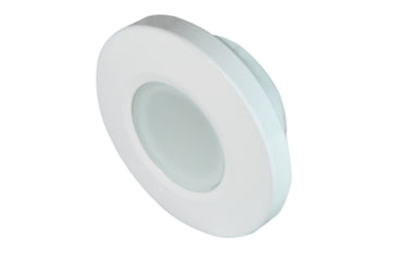 Image of Lumitec Orbit 210 Lumens LED Flush Mount Down Non-Dimming Light, White Finish, Blue/Red/Purple/White, 112520