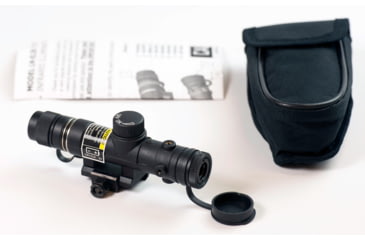 Image of Luna Optics Extended Range IR Laser Illuminator,785nm w/Weaver/Picatinny Rail Adapter, Black, LN-ELIR-3
