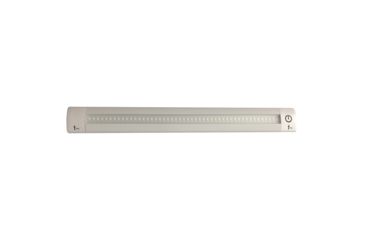 Image of Lunasea Lighting Adjustable Linear LED Light w/Built-In Touch Dimmer Switch, Cool White, 12in, LLB-32KC-01-00