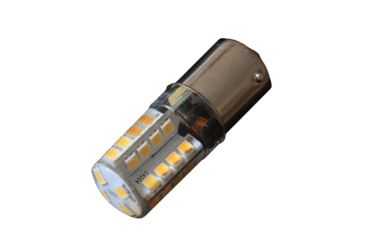 Image of Lunasea Lighting BA15D Silicone Encapsulated LED Light Bulb, Cool White, LLB-26KC-21-00