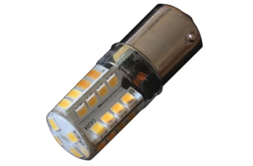 Image of Lunasea Lighting BA15S Silicone Encapsulated 190 Lumen LED Light Bulb, 10-30VDC, Warm White, LLB-22KW-21-00