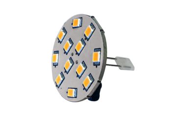 Image of Lunasea Lighting G4 10 Back Pin LED 12VAC / 10-30VDC/2W/140 Lumens Light Bulb, Warm White, LLB-21UW-21-00