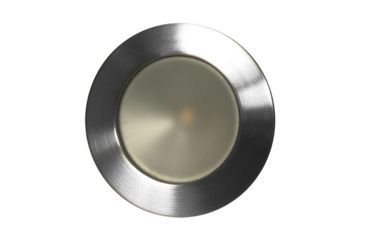 Image of Lunasea Lighting Gen 3 Indoor/Outdoor Recessed 3.5in LED 2700K 85 CRI Dimmable COB Light w/ Brushed SS Bezel, LLB-46WW-3A-BN