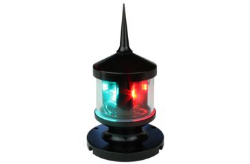 Image of Lunasea Lighting Tri-Color/Anchor/ Strobe LED Navigation Light, LLB-53BK-01-00