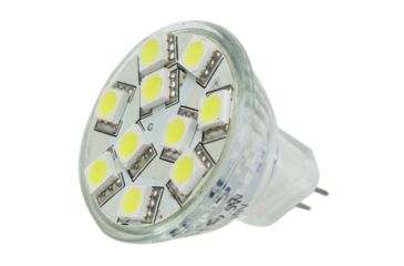 Image of Lunasea Lighting MR11 10-30VDC/2.2W/140 Lumens LED Bulb, Warm White, LLB-11TW-61-00