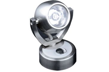 Image of Lunasea Lighting Wall Mount LED Rotating Light w/Touch Dimming, Warm White/Brushed Nickel Finish, Warm White, LLB-33JW-81-OT