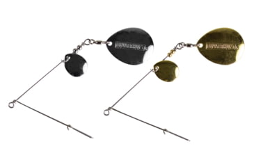 Image of Lunkerhunt Colorado Wire Arm Package,1 Silver Colorado Blade Wire Arm, 1 Gold Colorado Blade Wire Arm, 2 Pack, CWA01