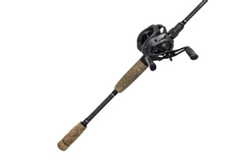 Image of Lunkerhunt F-117 Baitcaster Rod Combo, Right handed, Black, 7ft, BCCOMF11701