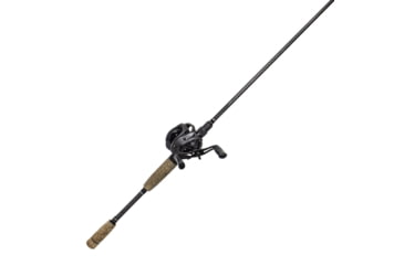 Image of Lunkerhunt F-117 Baitcaster Rod Combo, Right handed, Black, 7ft, BCCOMF11701