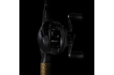 Image of Lunkerhunt F-117 Baitcaster Rod Combo, Right handed, Black, 7ft, BCCOMF11701