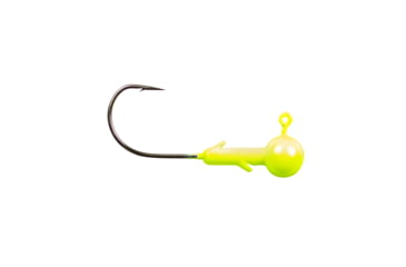 Image of Lunkerhunt Gamefish Ball Head Jig, Gloss Chartreuse, 3/16 oz, JGFBG202